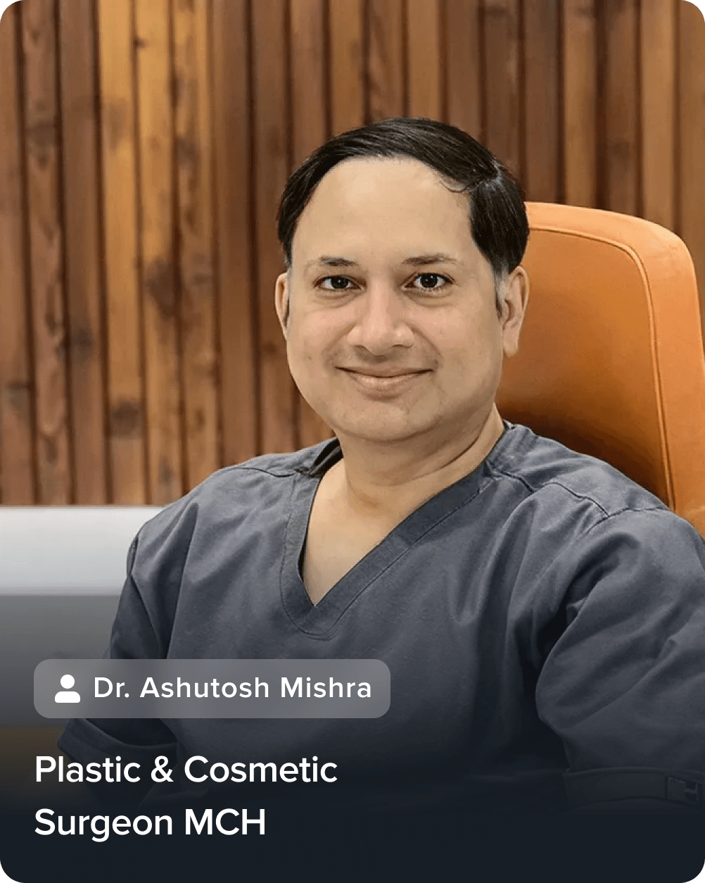 Dr. Ashutosh Mishra — Plastic & Cosmetic Surgeon MCH, American Hairline hair transplant expert
