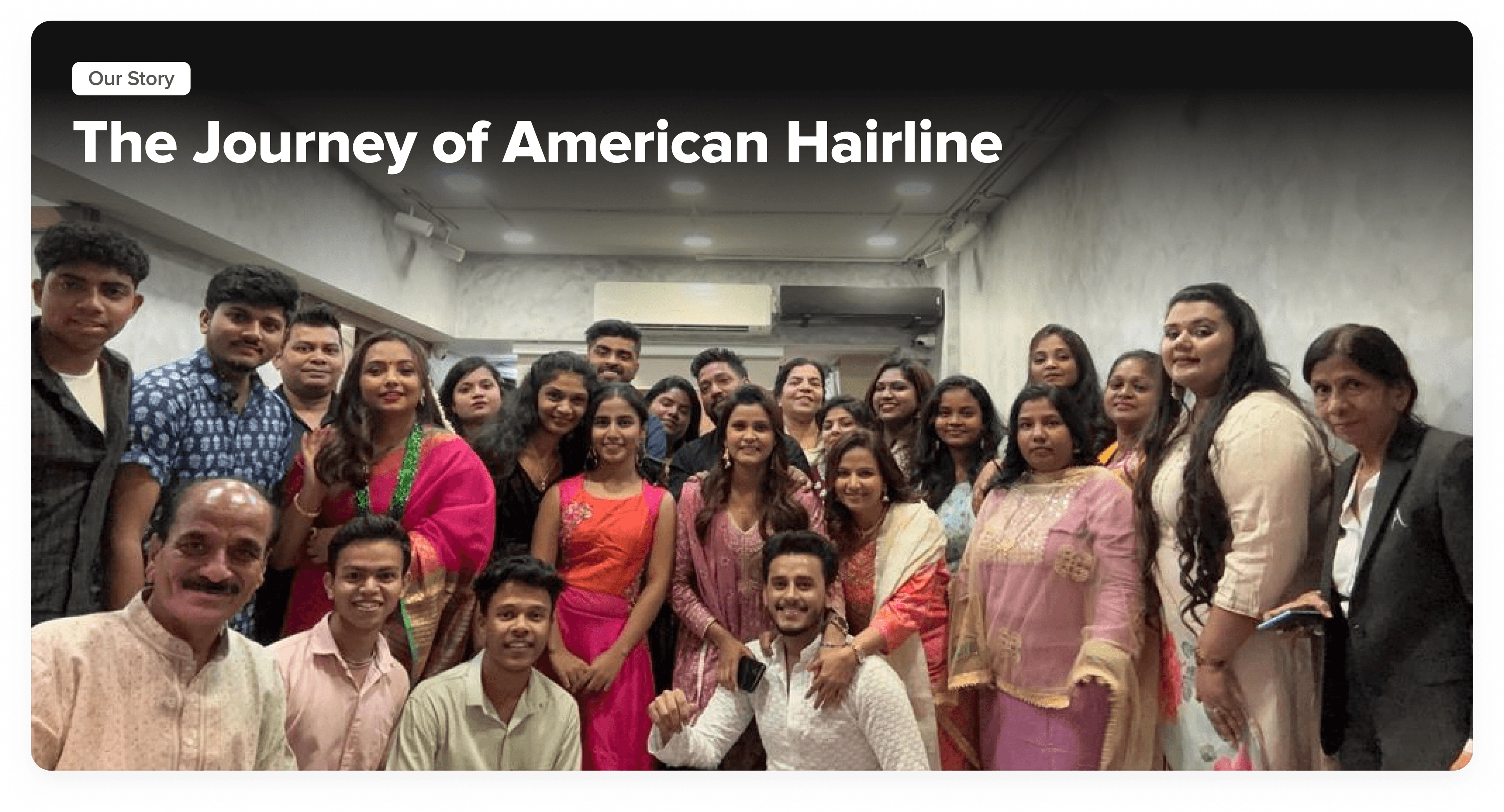 The Journey of American Hairline — Our Story (desktop)